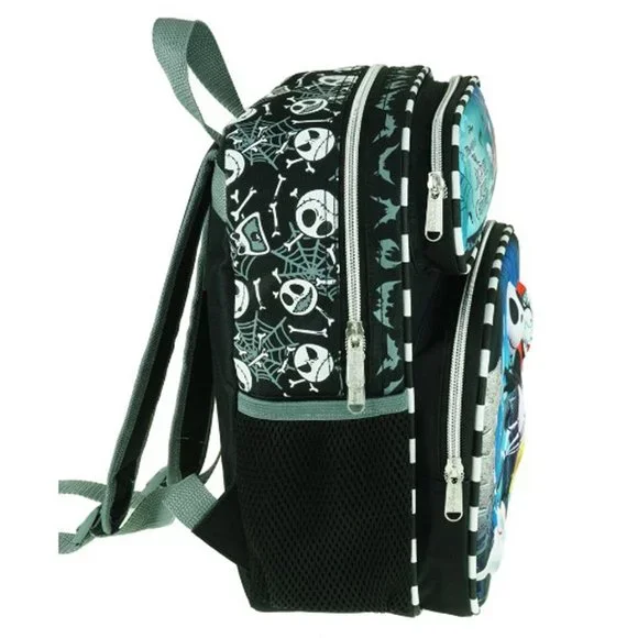 3D Shape Nightmare Before Christmas 12in Backpack Jack Face Small NBC Bag - Picture 4 of 4